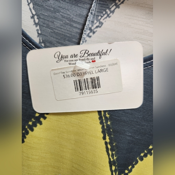 Women's Chevron Print Sundress - Picture 6 of 6